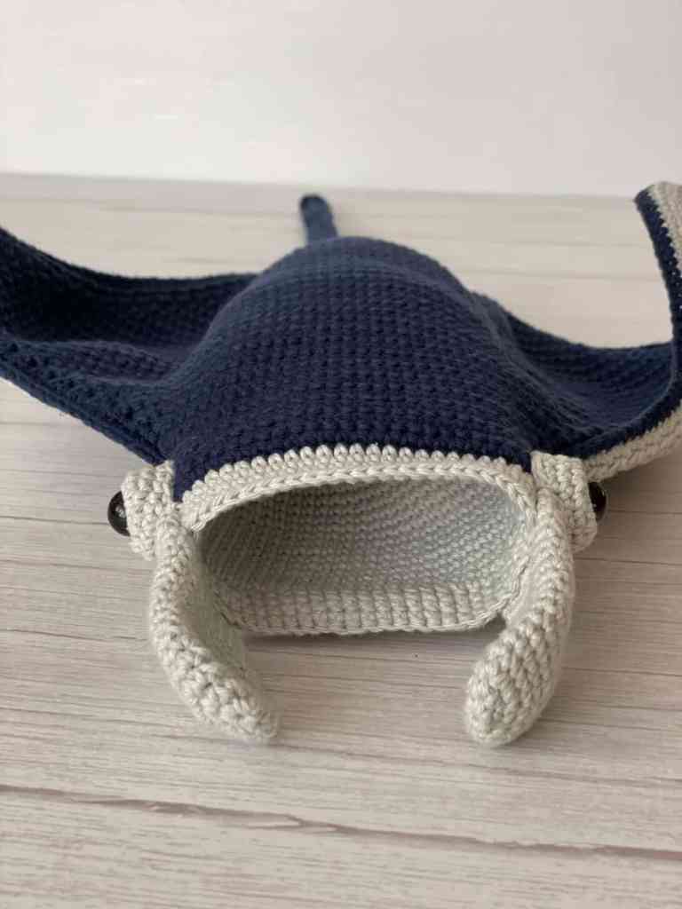 Jacque the Manta Ray Crochet Pattern Image 4