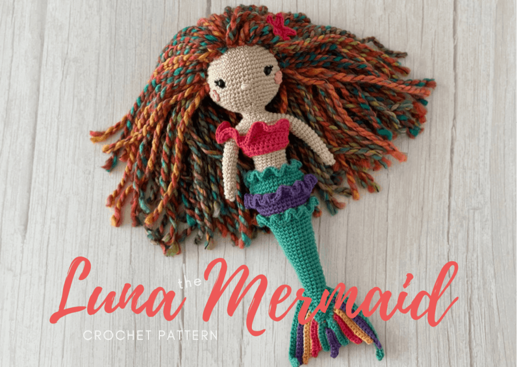 Mermaid Crochet Pattern Resource Library Graphic