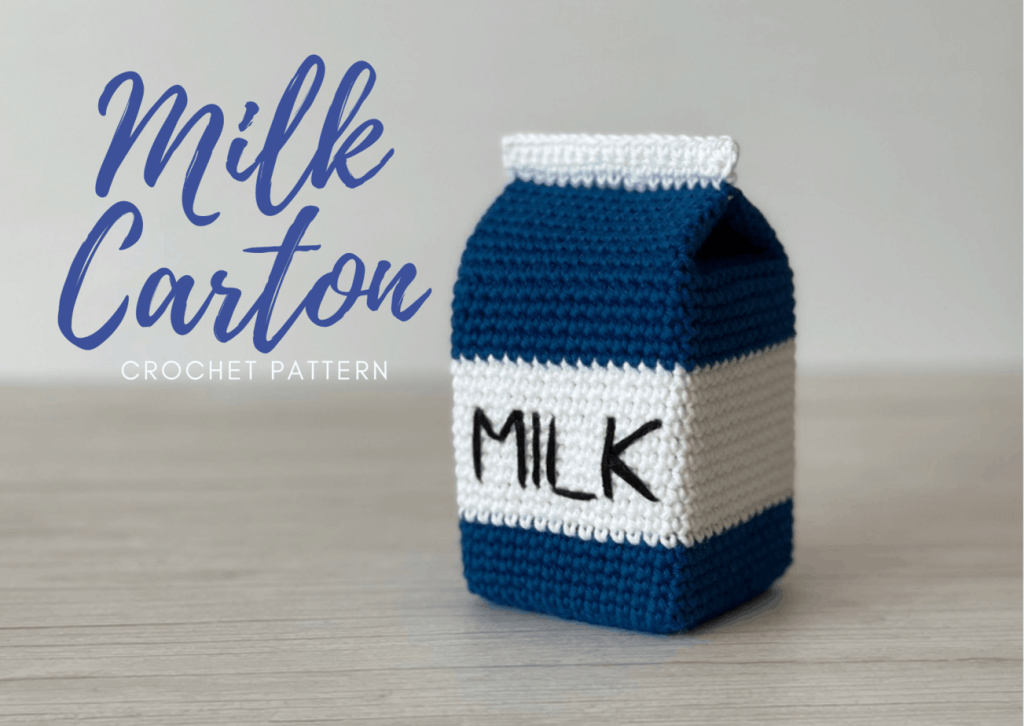 Milk Carton Crochet Pattern Resource Library Graphic