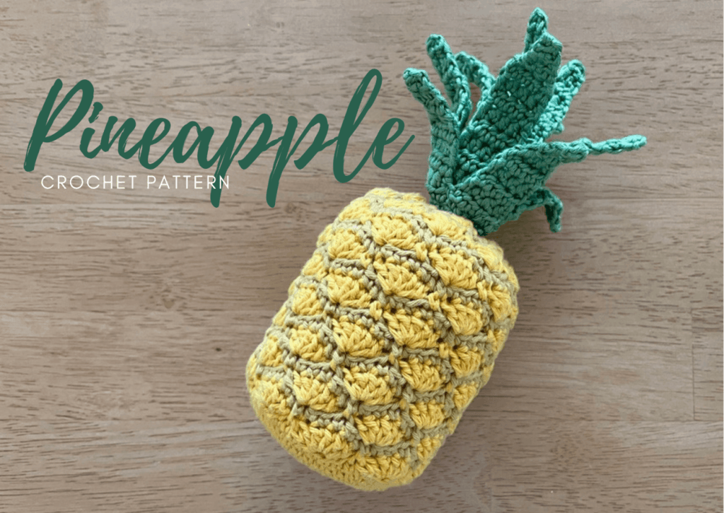 Pineapple Crochet Pattern Resource Library Graphic