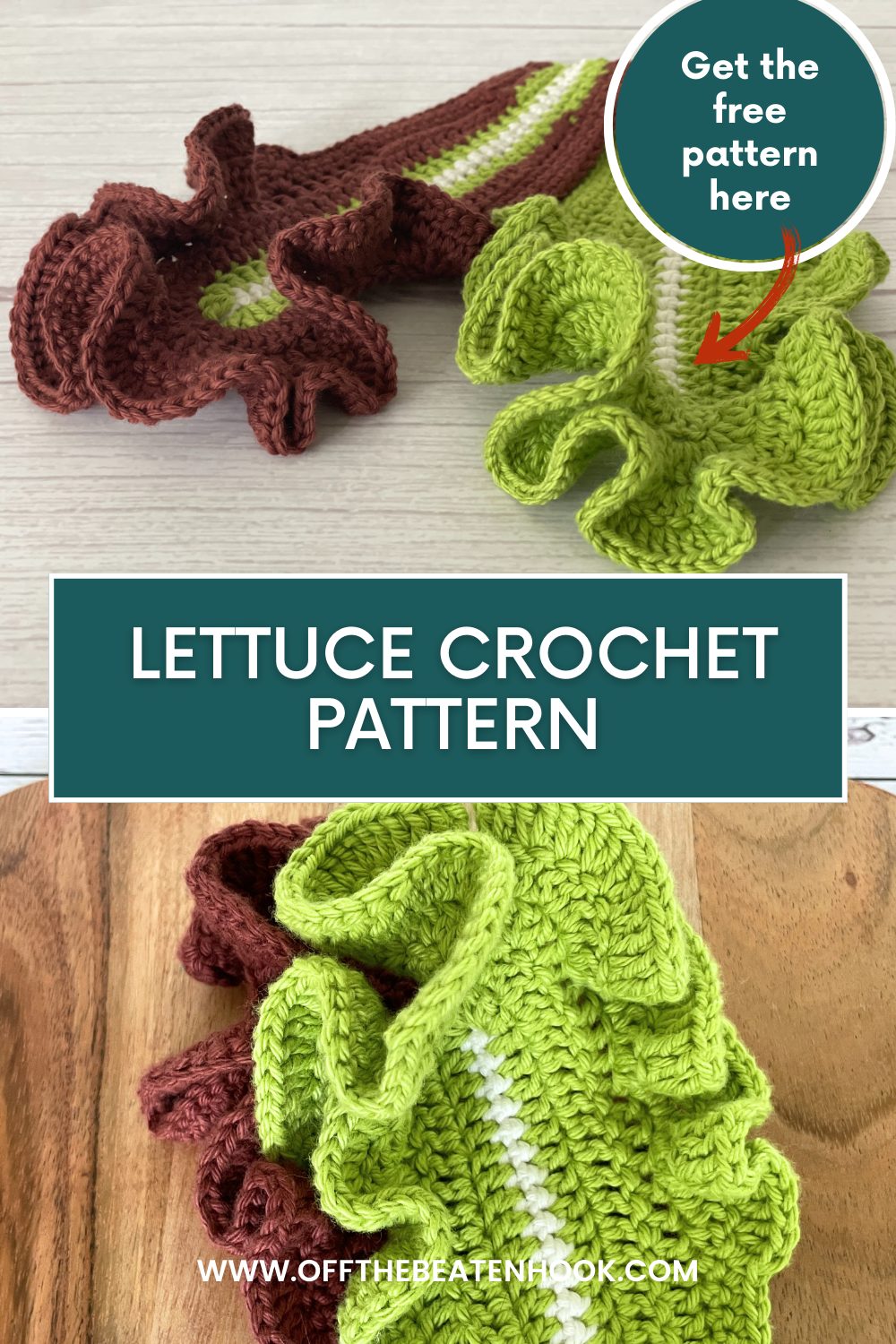 Crochet Lettuce Leaf Pattern: Free & Easy!