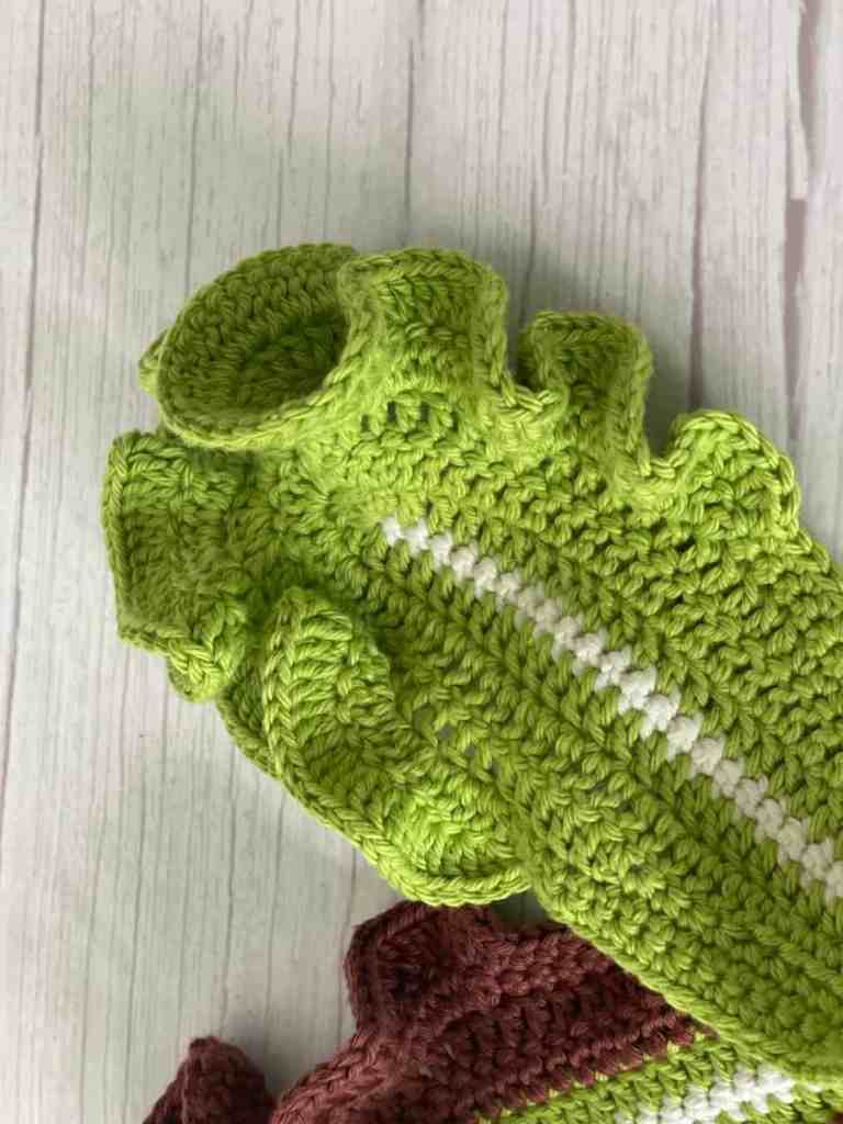 Leaf lettuce free crochet pattern blog image 9