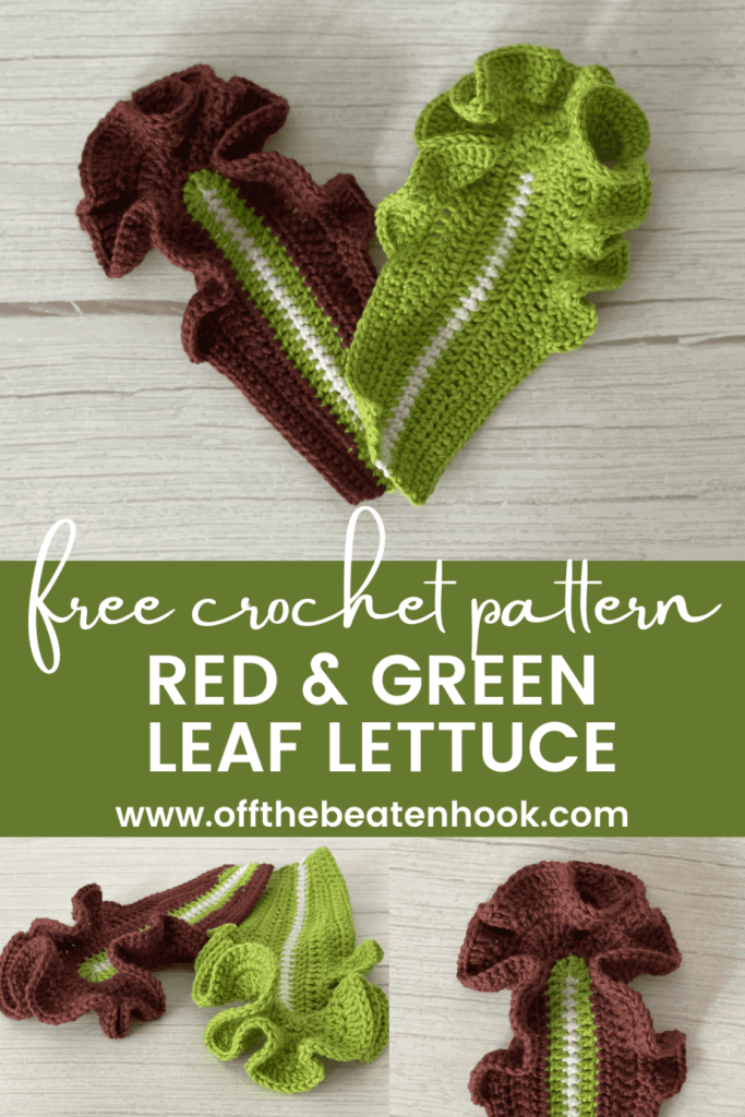 Crochet Lettuce Leaf Pattern Free - Off the Beaten Hook