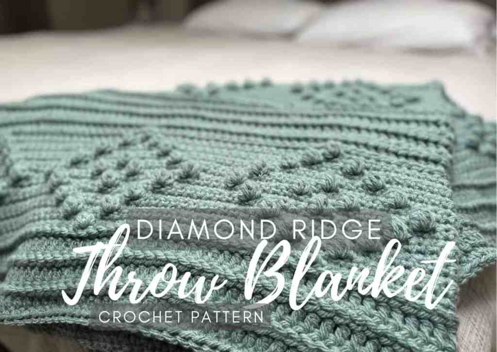 Diamond Ridge Throw Pattern Resource Library Graphic