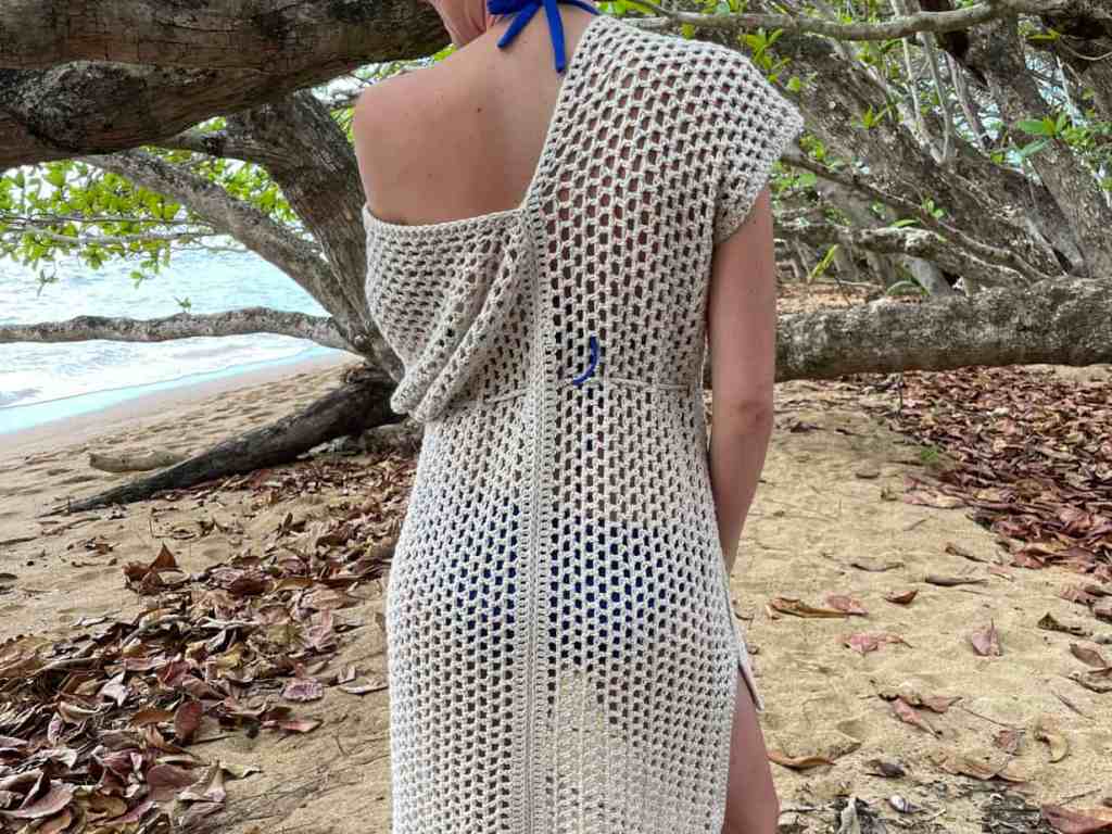 Pua Poa Beach Swimsuit Coverup Crochet Pattern Image 7