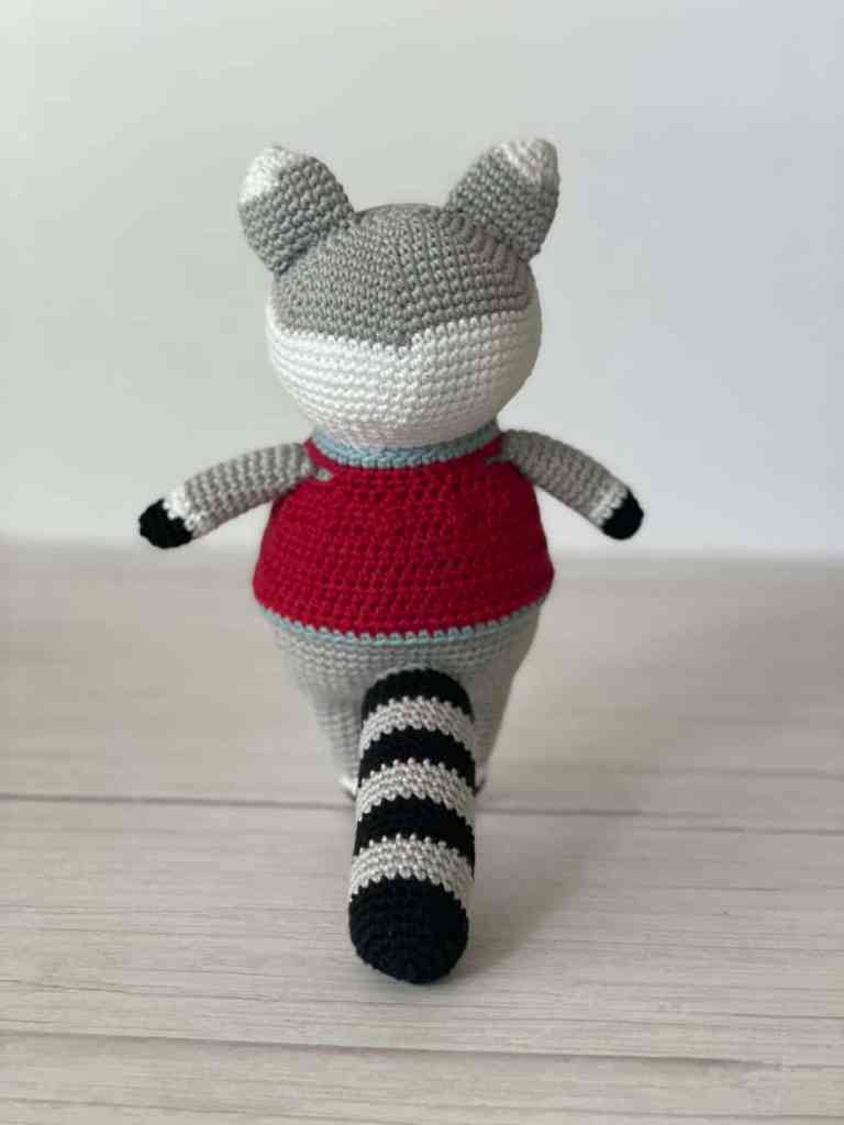 Esteban the Raccoon Free Crochet Pattern Image 5