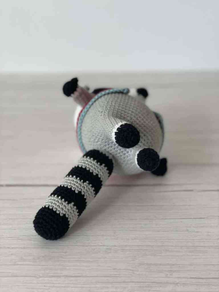 Esteban the Raccoon Free Crochet Pattern Image 8