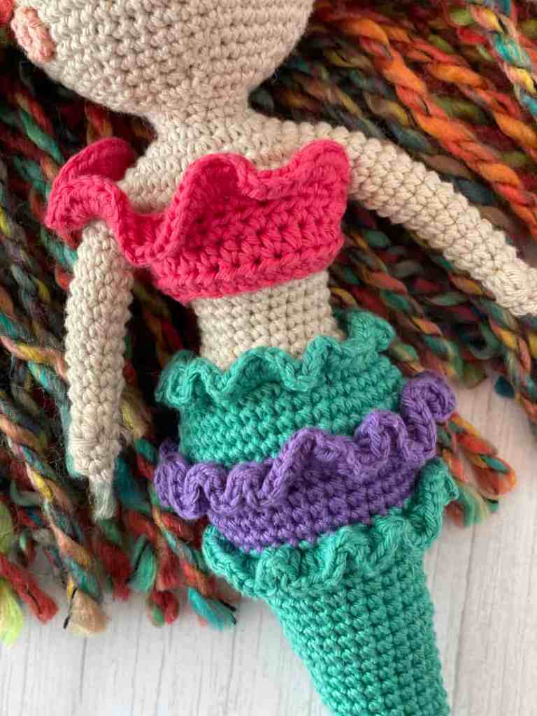 Luna the Mermaid Free Crochet Pattern Image 22