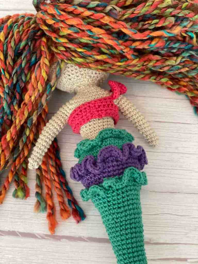 Luna the Mermaid Free Crochet Pattern Image 25