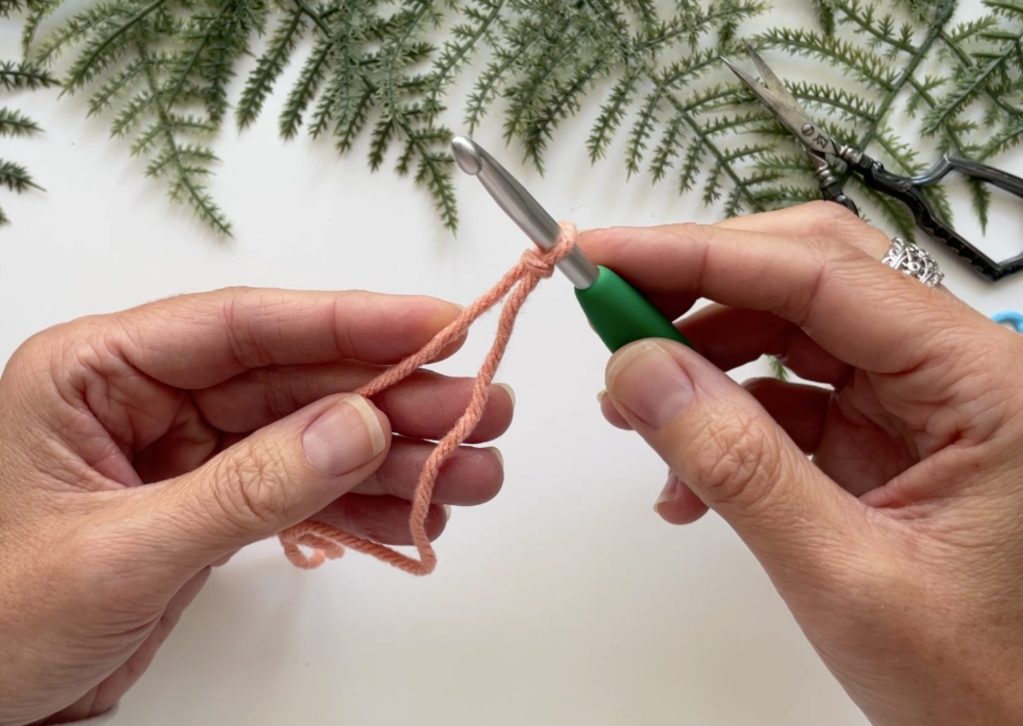 slip knot onto your hook