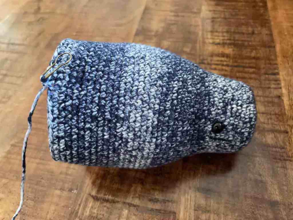 Filip the Narwhal Free Crochet Pattern Image rounds