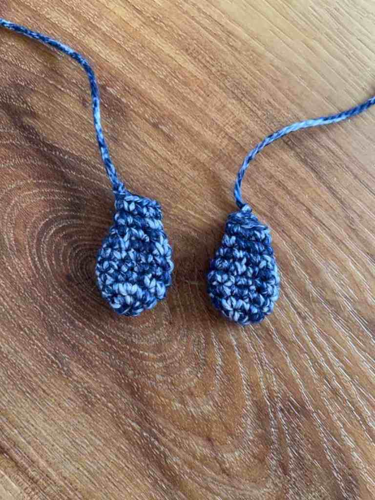 Filip the Narwhal Free Crochet Pattern Image fins