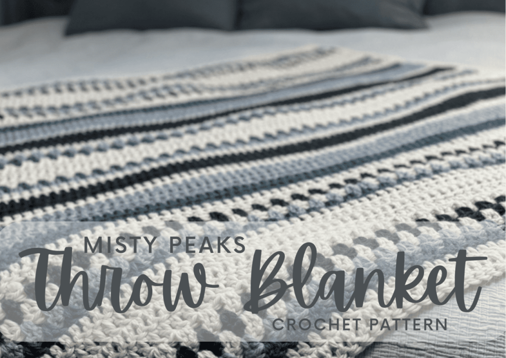 Misty Peaks Throw Blanket Resource Library Graphic
