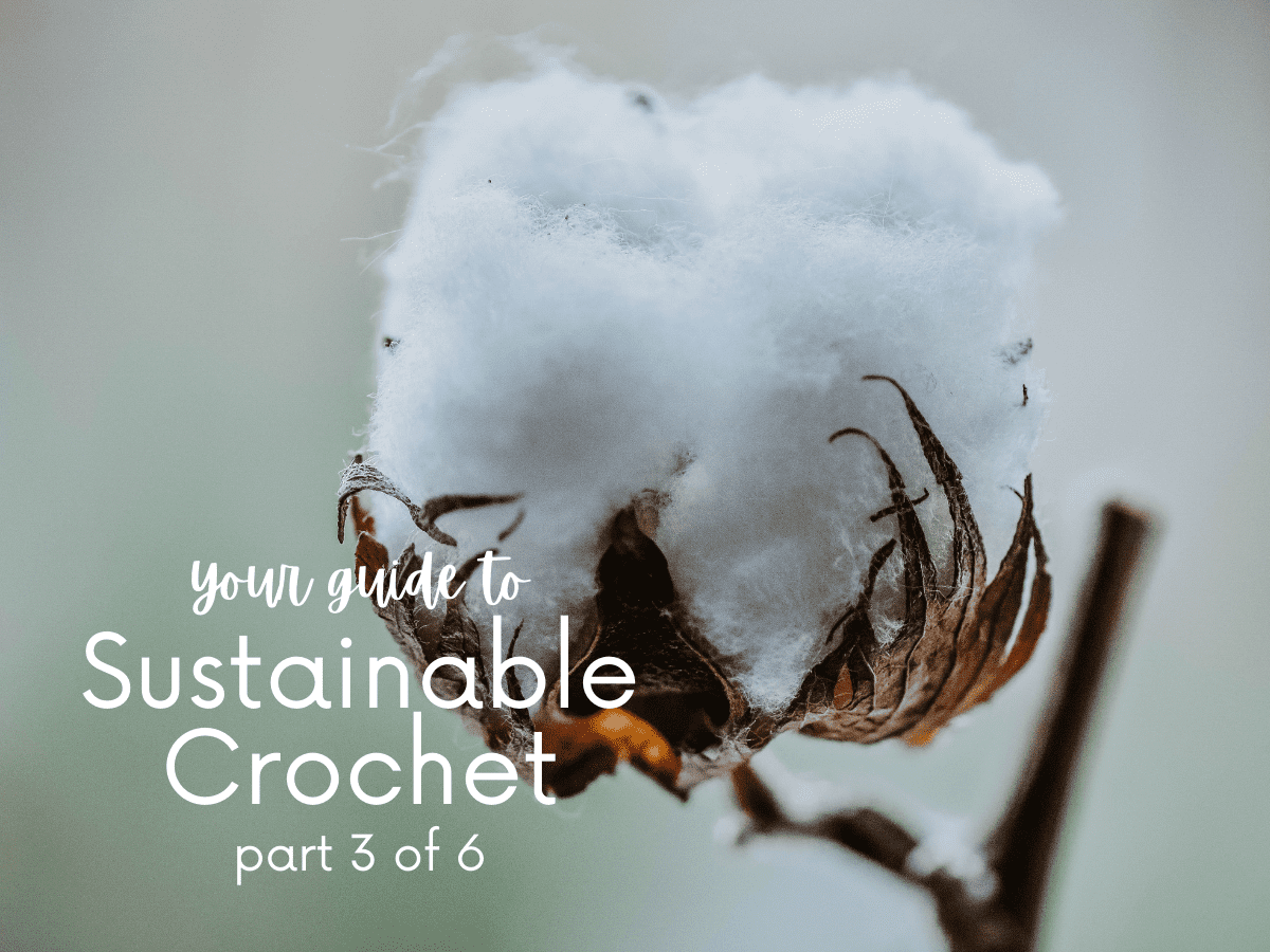 Sustainable Crochet MAIN P. 3 of 6 organic vs conventional cotton photo