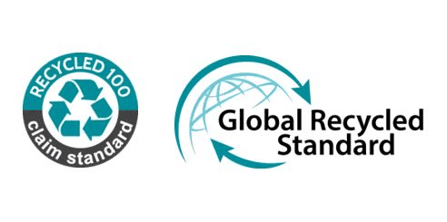 Eco Friendly and Sustainable Crochet Guide Image GRS certification badge