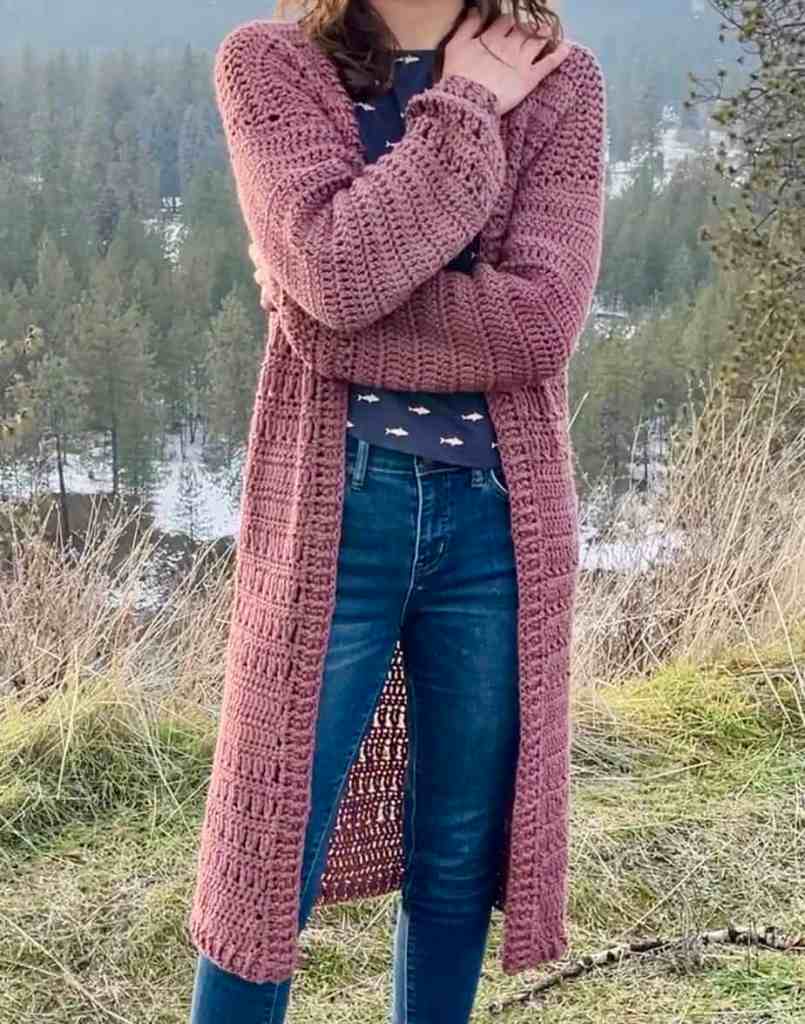 Arkose Duster Cardigan Free Crochet Pattern Image 2