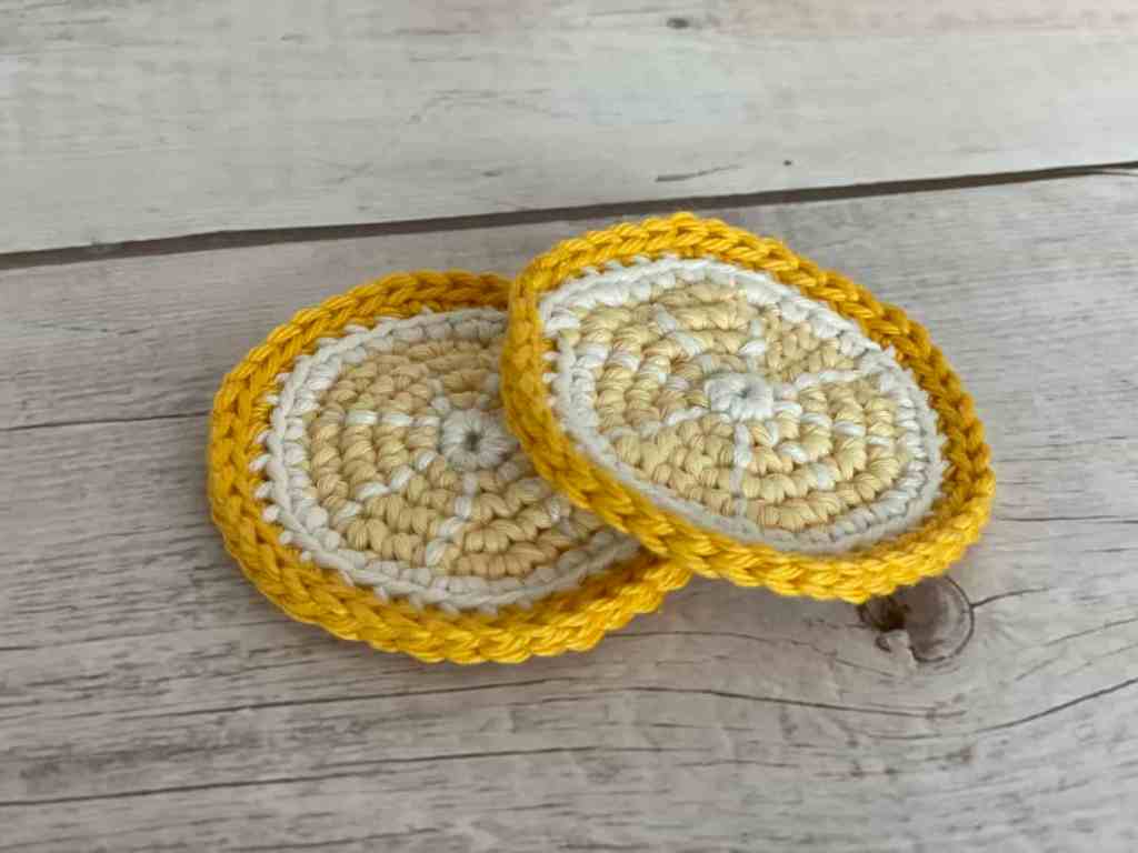 Crochet Pattern Image Only lemon slices