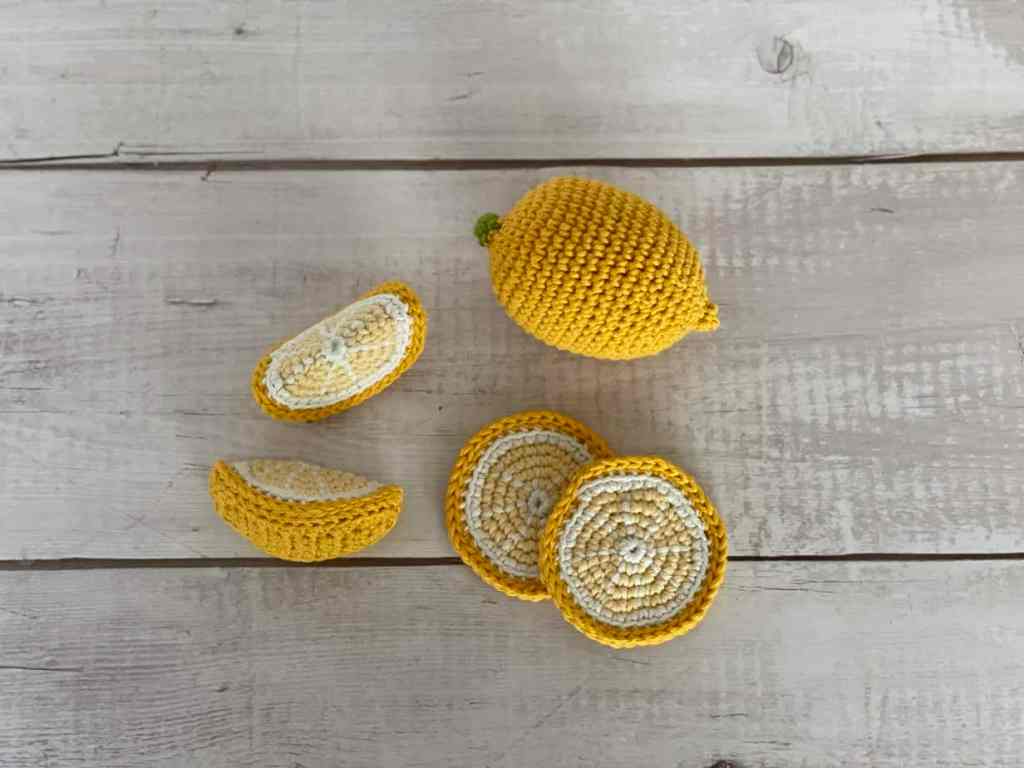 crochet lemon pattern Main Image Whole Set