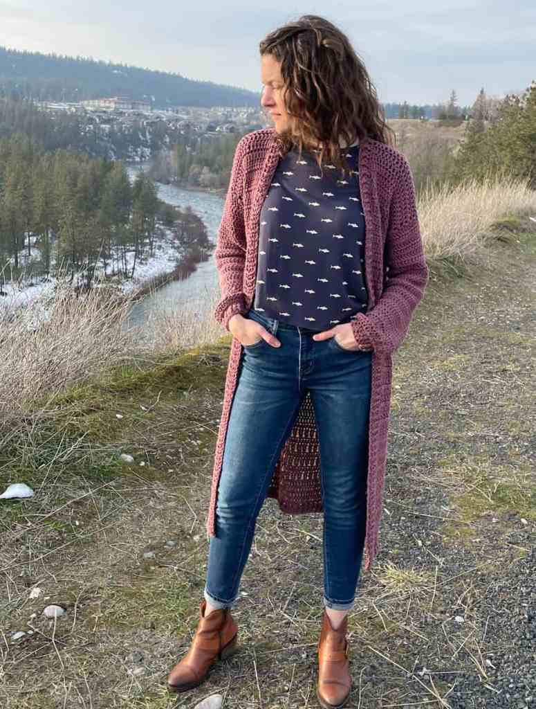 Arkose Duster Cardigan Free Crochet Pattern Image 6