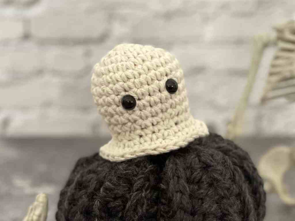 Spooky Halloween Pumpkin Decoration Free Crochet Pattern Image Friendly Ghost