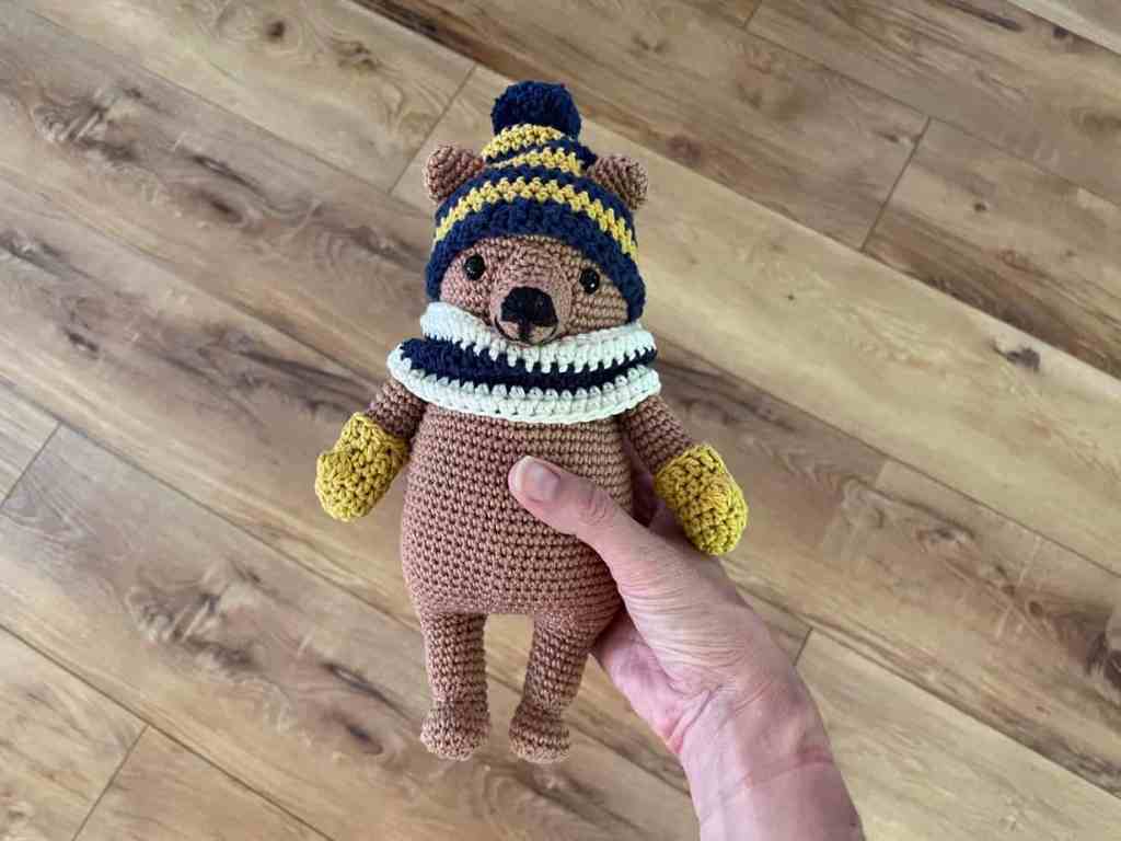 Teddy Bear Free Crochet Pattern Image put together