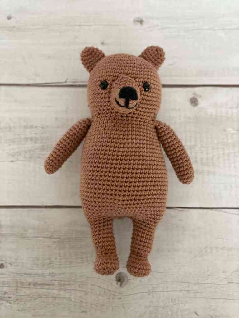 Teddy Bear Free Crochet Pattern Image bare