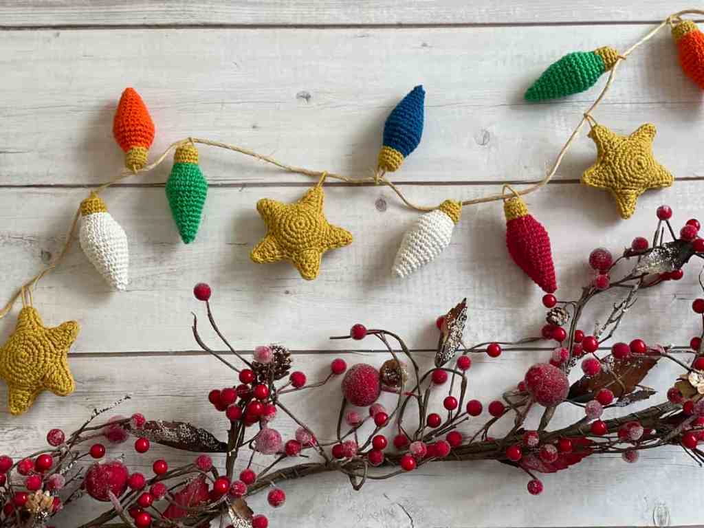 Christmas Lights Garland Free Crochet Pattern Image 2
