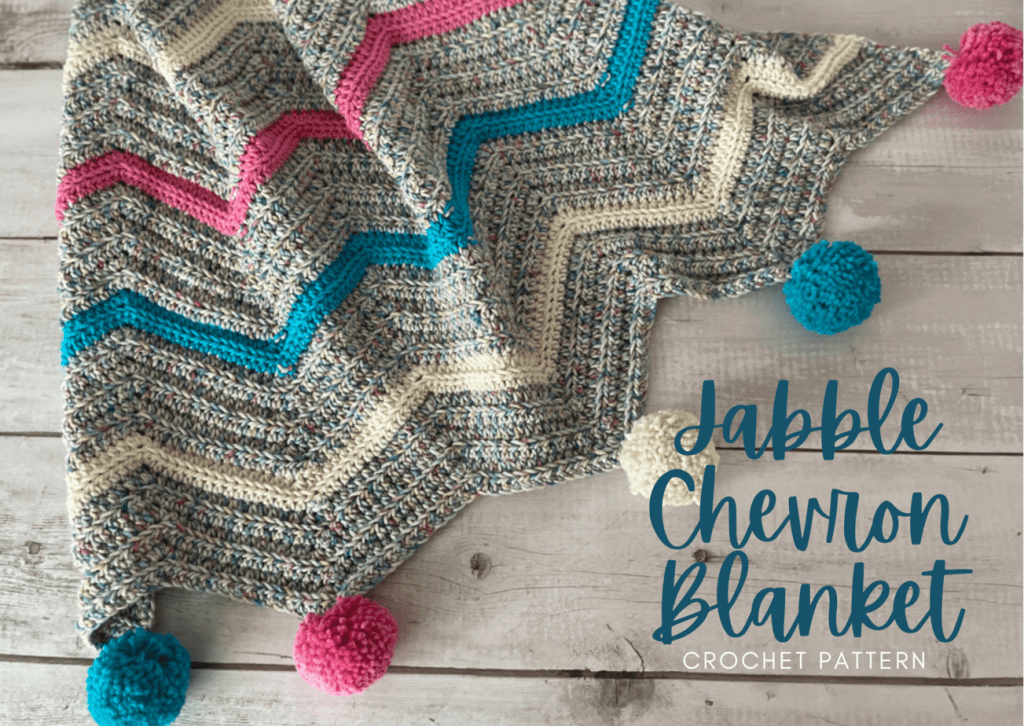 Chevron Blanket Free Crochet Pattern Title Resource Library Graphic Image