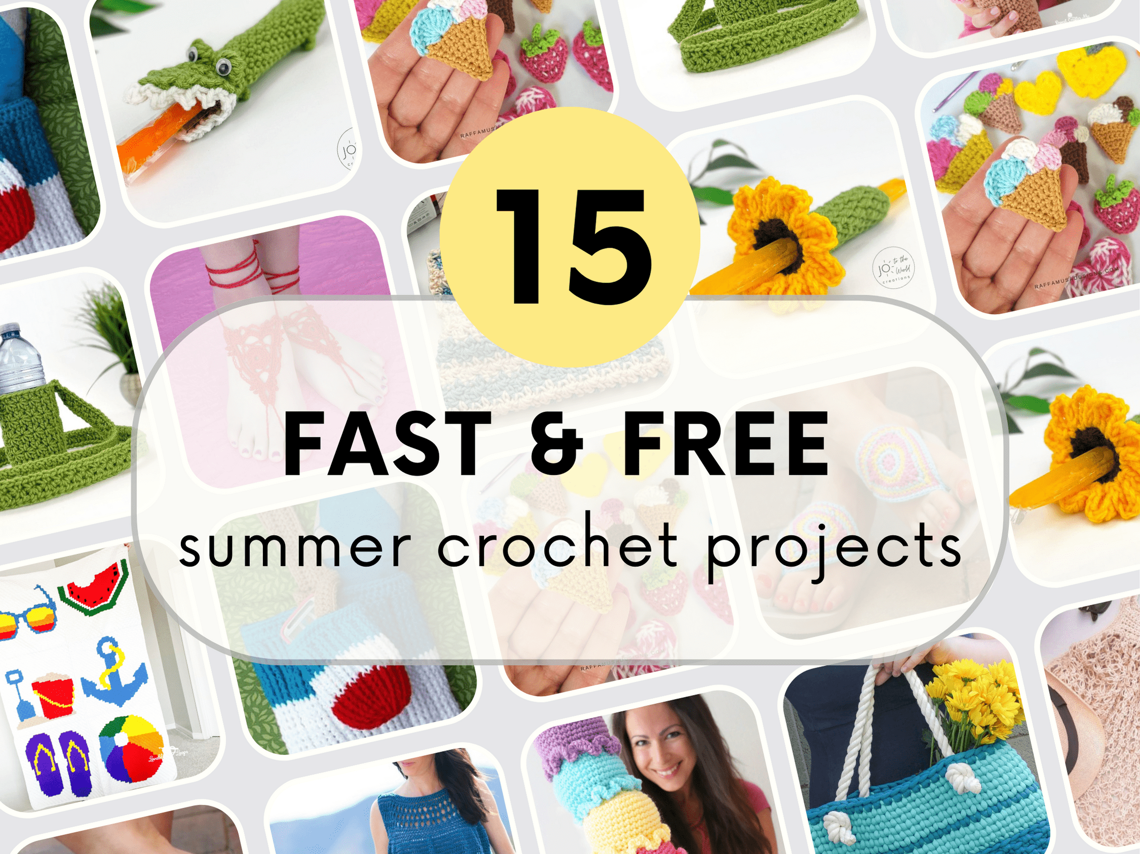 15 Fast and Free Summer Crochet Projects Main Image