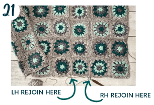 Where to rejoin the hook