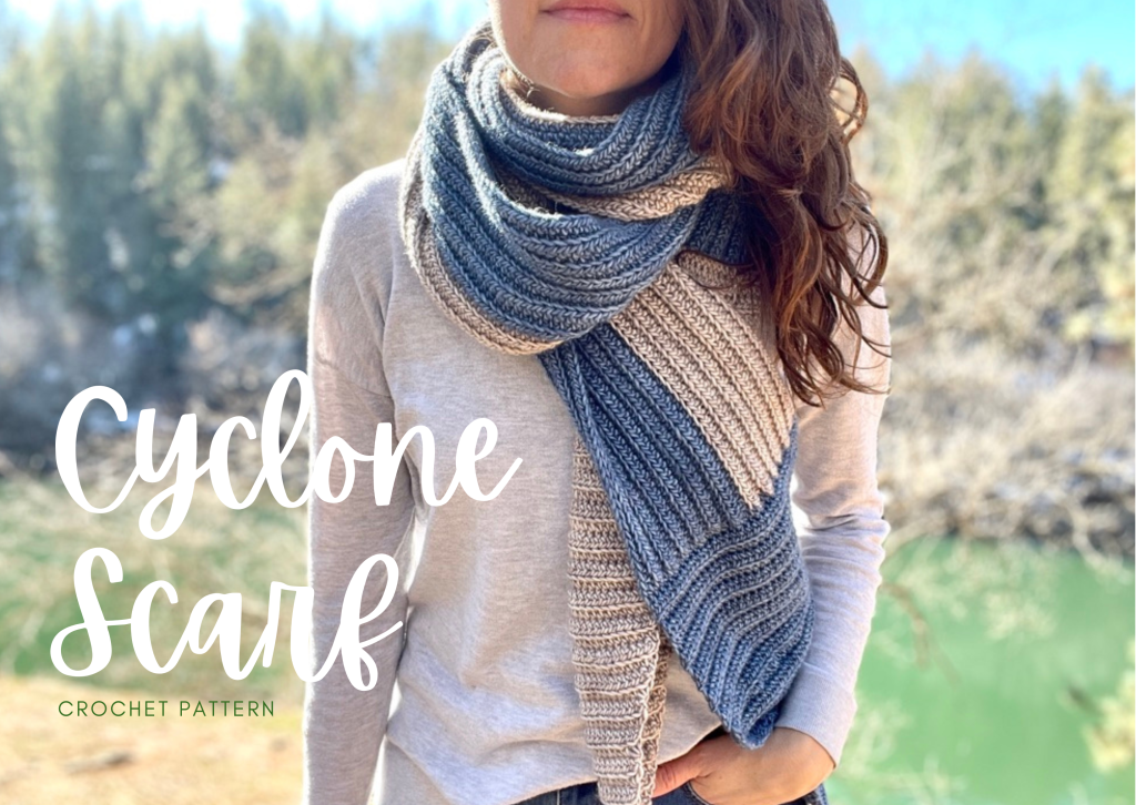 Crochet scarf wrap library image