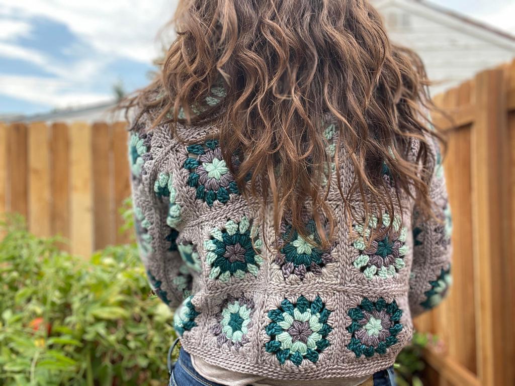 Granny Squares on the back