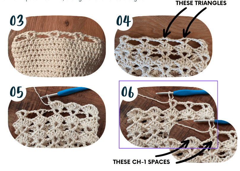 Yoga Mat Bag Crochet Pattern in-the-making