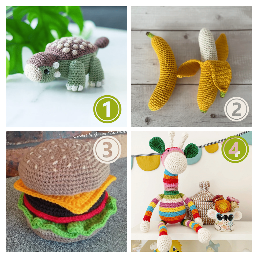 crochet christmas gifts - amigurumi toys