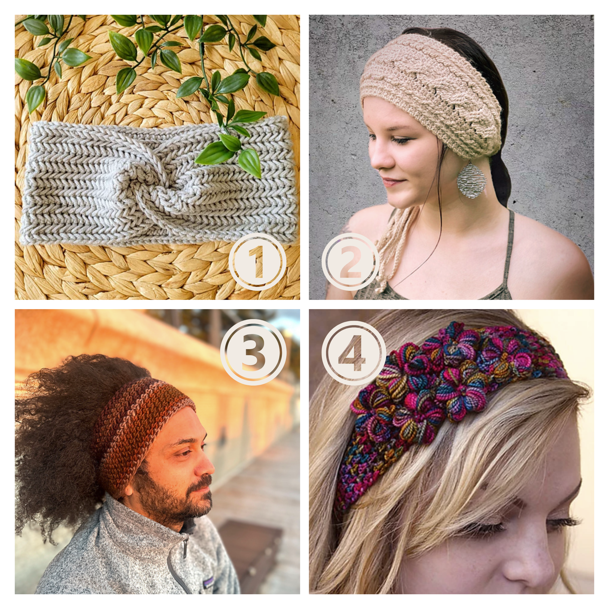 Crochet headbands