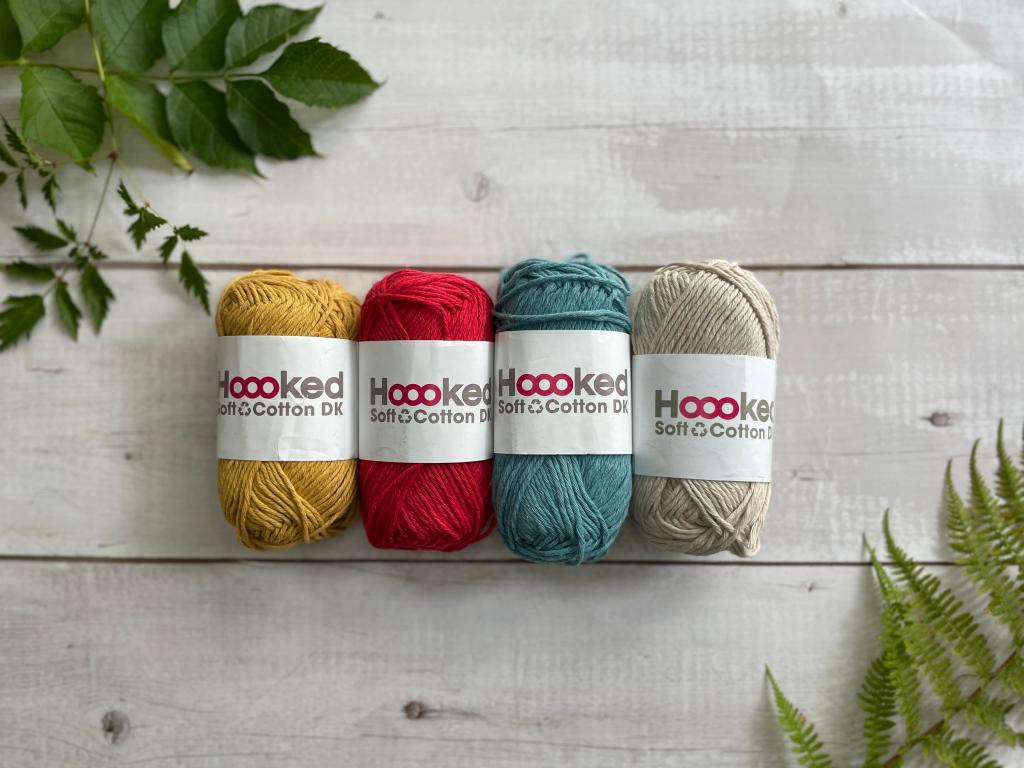 Hoooked soft cotton DK yarn