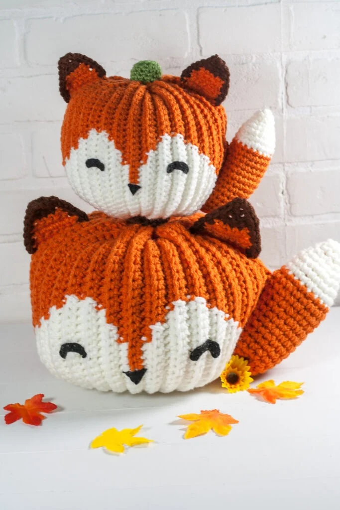 fox pumpkin crochet pattern