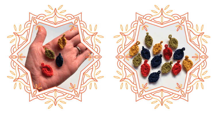 crochet advent calendar pattern christmas lights