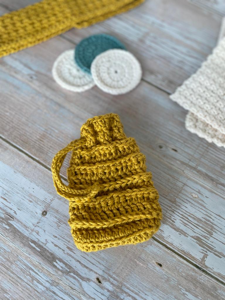 Crochet Spa Set Pattern - Soap Saver