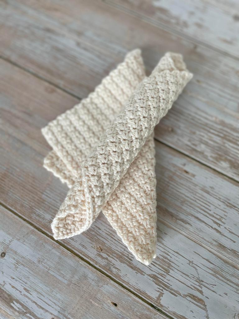 Crochet Spa Set Pattern - Waschloth