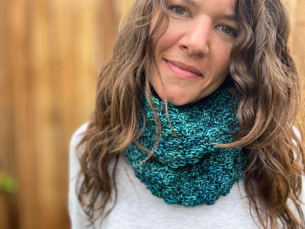 ivy infinity scarf pattern