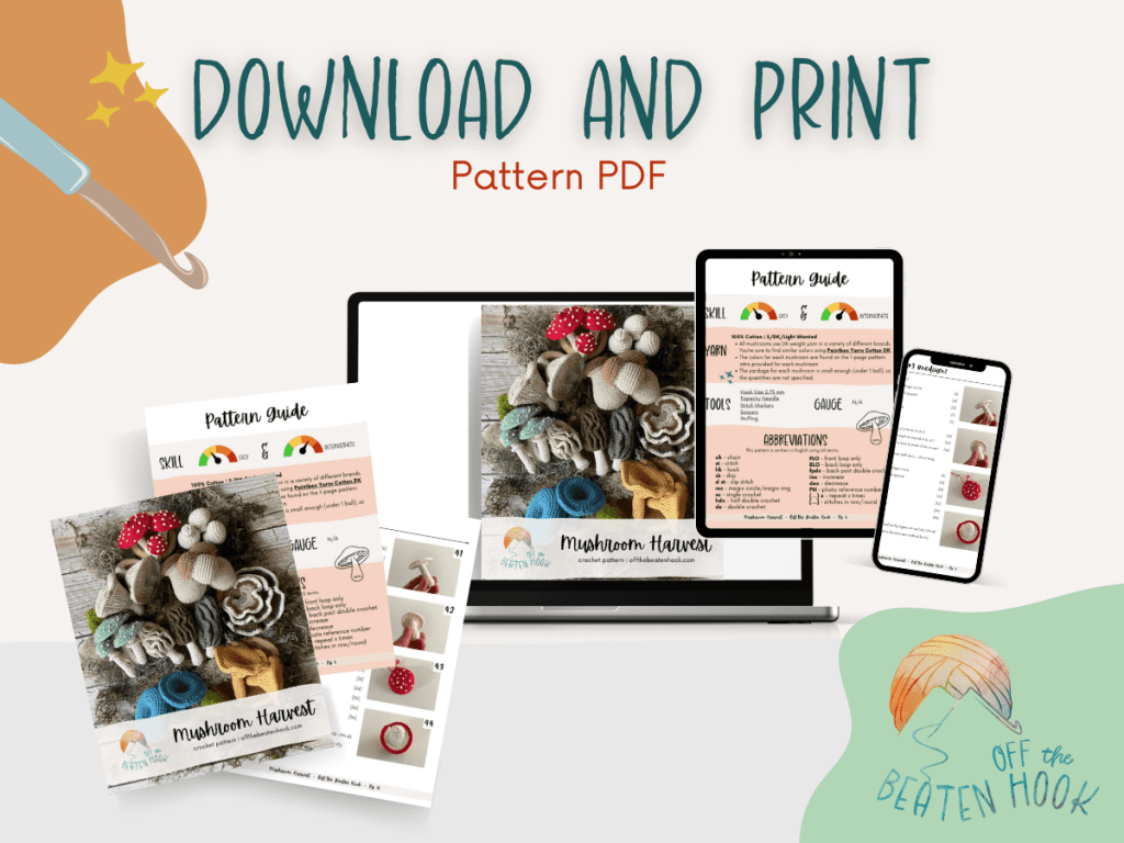 download and print mushrooms