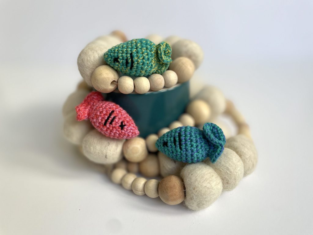 Free Crochet Cat Toy Patterns - Fish