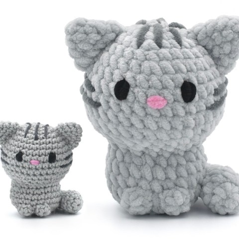 Lily the Cat crochet project — Mariska Vos / DIY Fluffies