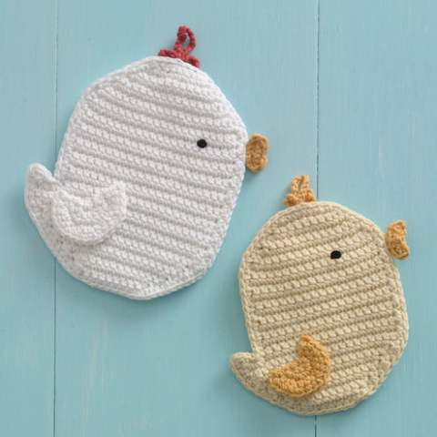 Image for Chickadee Potholder (Crochet)
