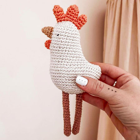 Image for Cute Chicken PDF Free Crochet Pattern
