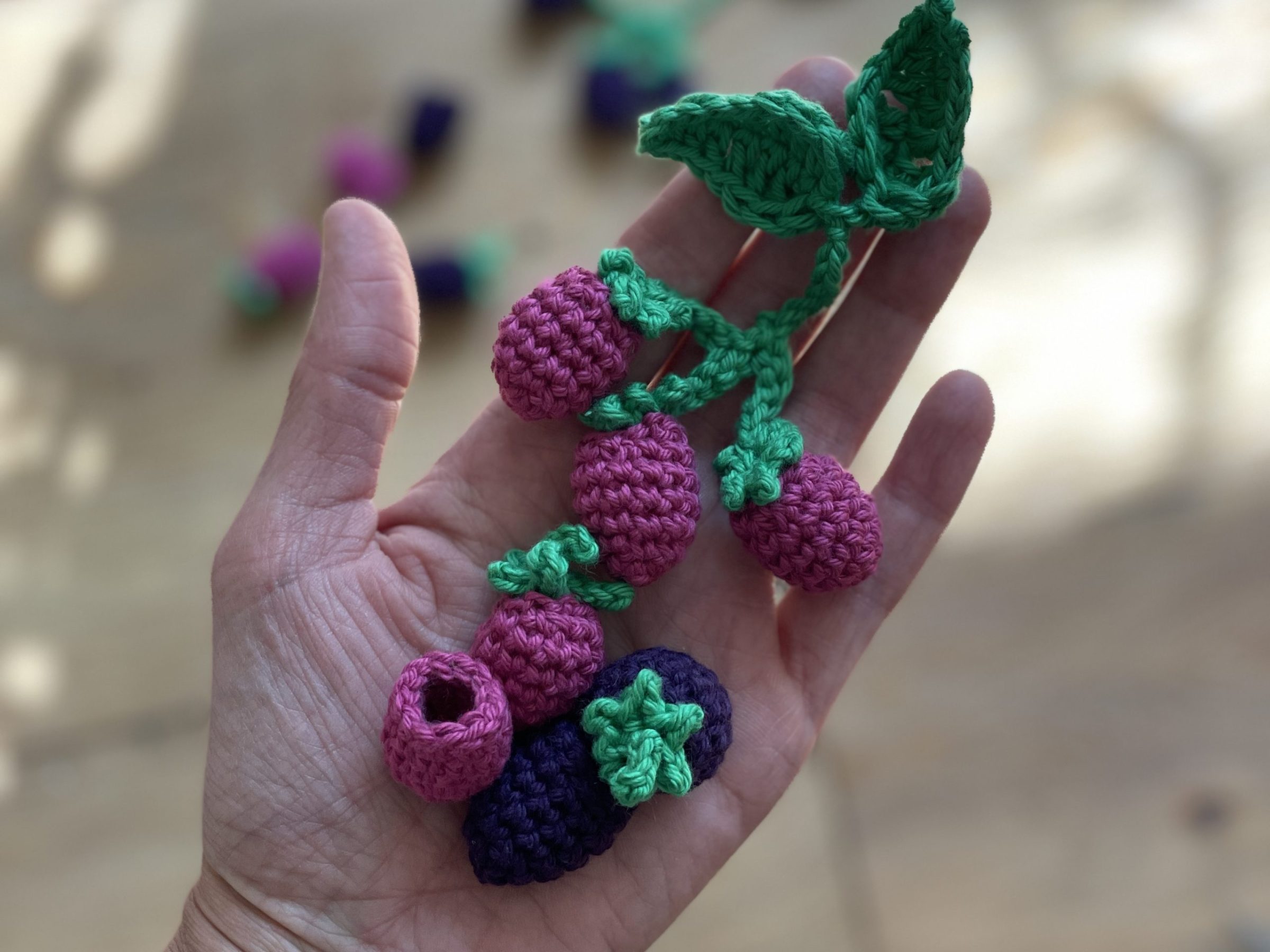 Crochet Raspberry Pattern: Free Pattern 3 Ways!