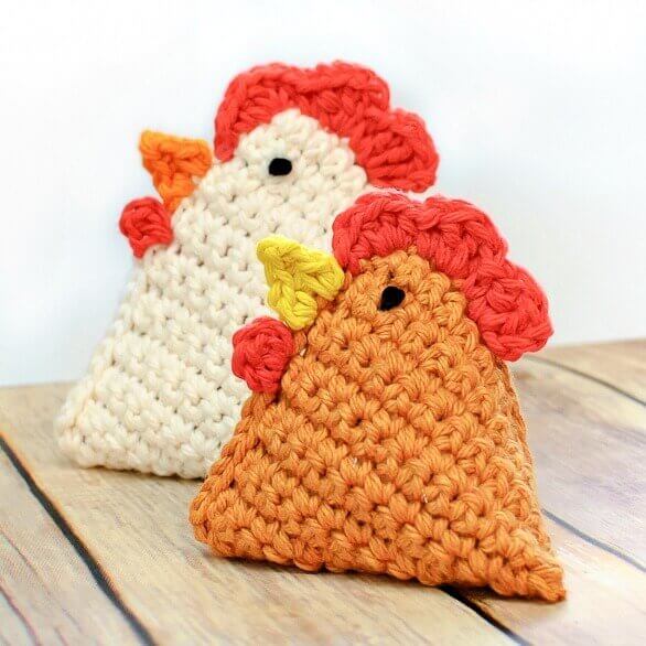 Image for Crochet Chicken Pattern … Little Crochet Chick Bean Bag Pattern