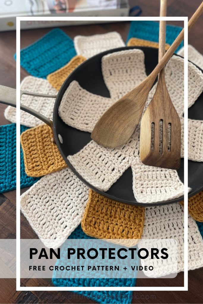 crochet pan protectors pinterest pin
