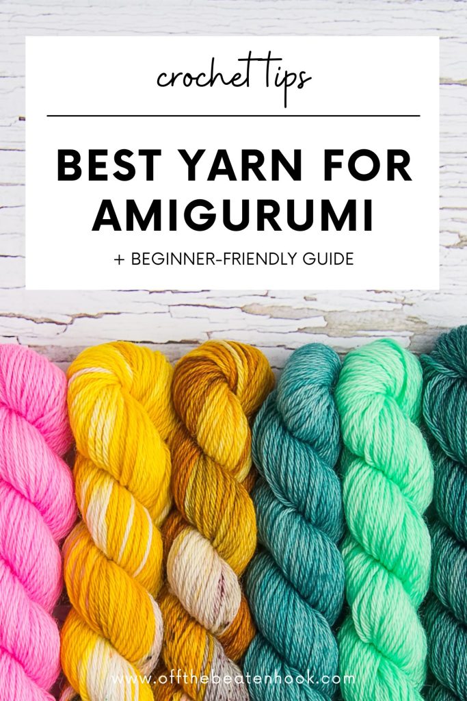best yarn for amigurumi pinterest pin